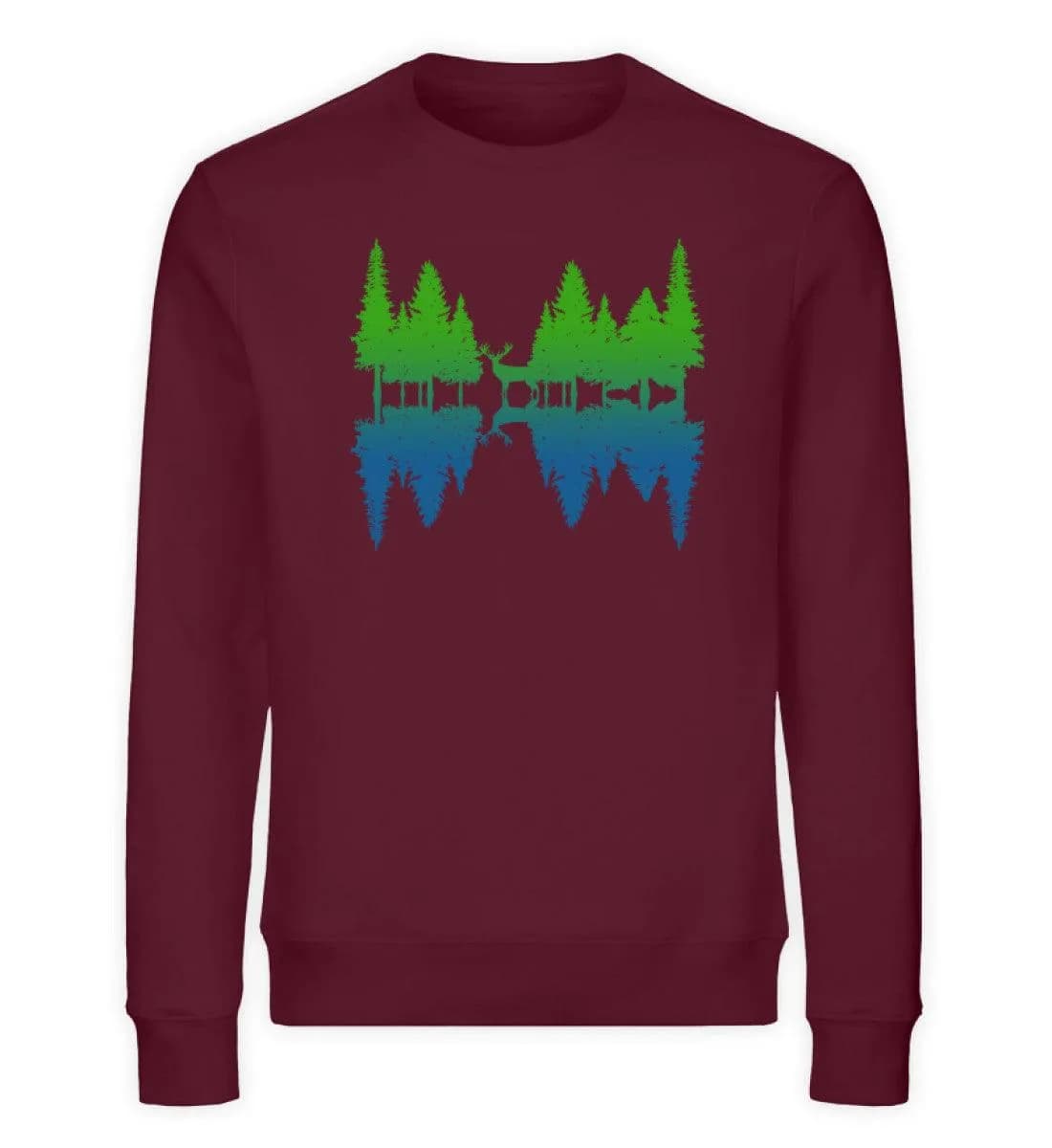 Wald Spiegelun - Unisex Bio Sweatshirt