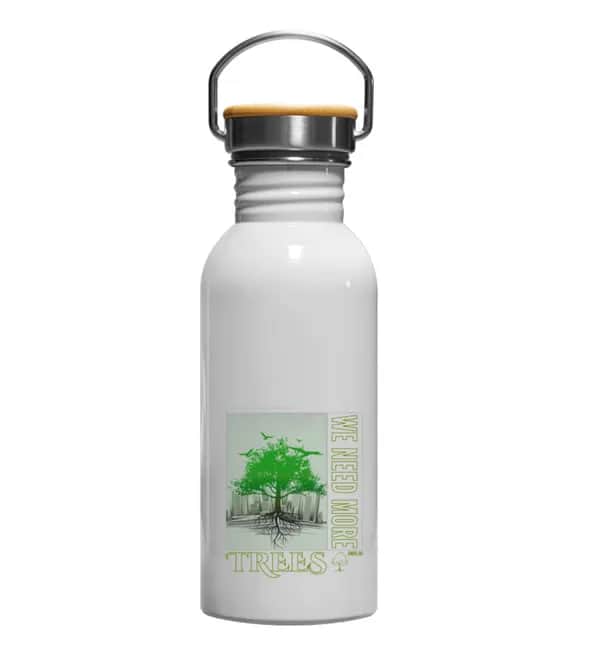 We need more trees 2 - Edelstahl Trinkflasche