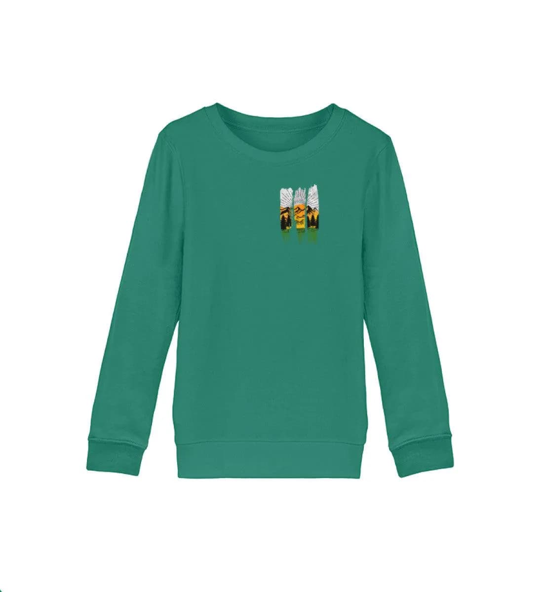Lovely Nature Brush Brust - Kinder Bio Sweatshirt