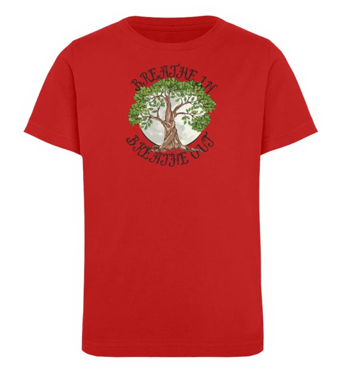 Breathe In weiß - Kinder Bio T-Shirt