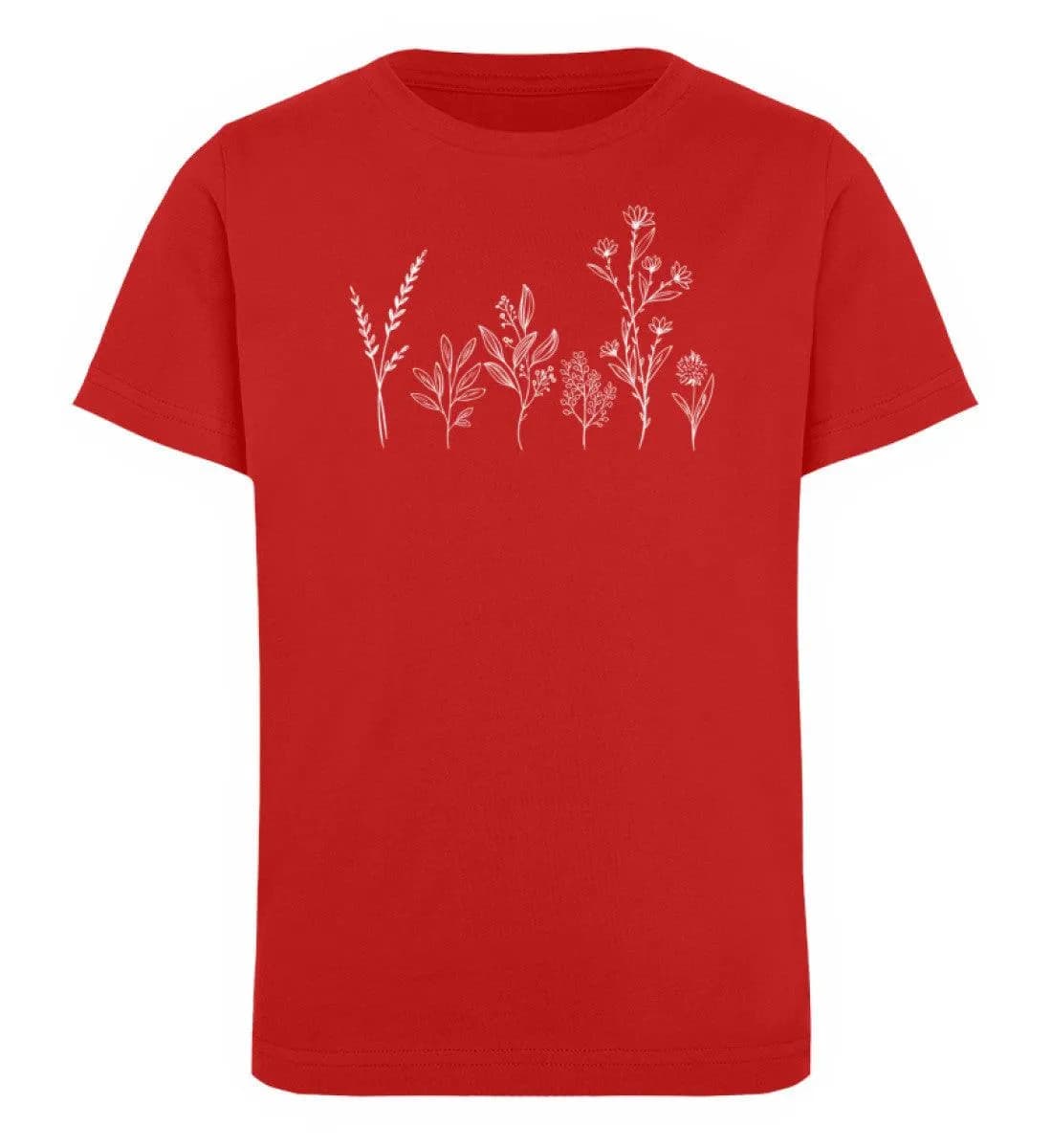 Blumen - Kinder Bio T-Shirt