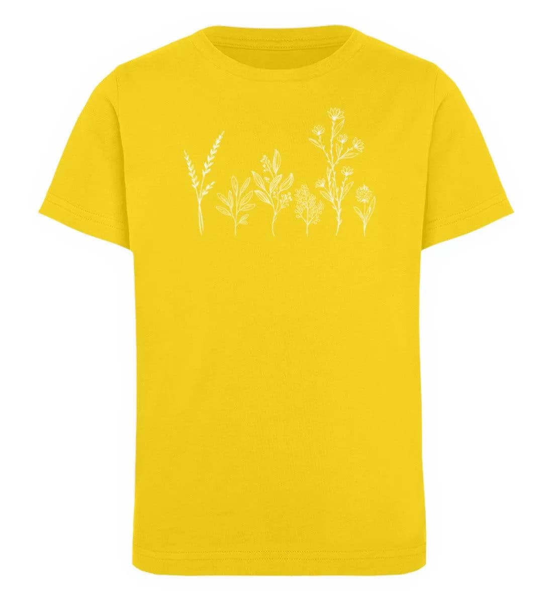 Blumen - Kinder Bio T-Shirt
