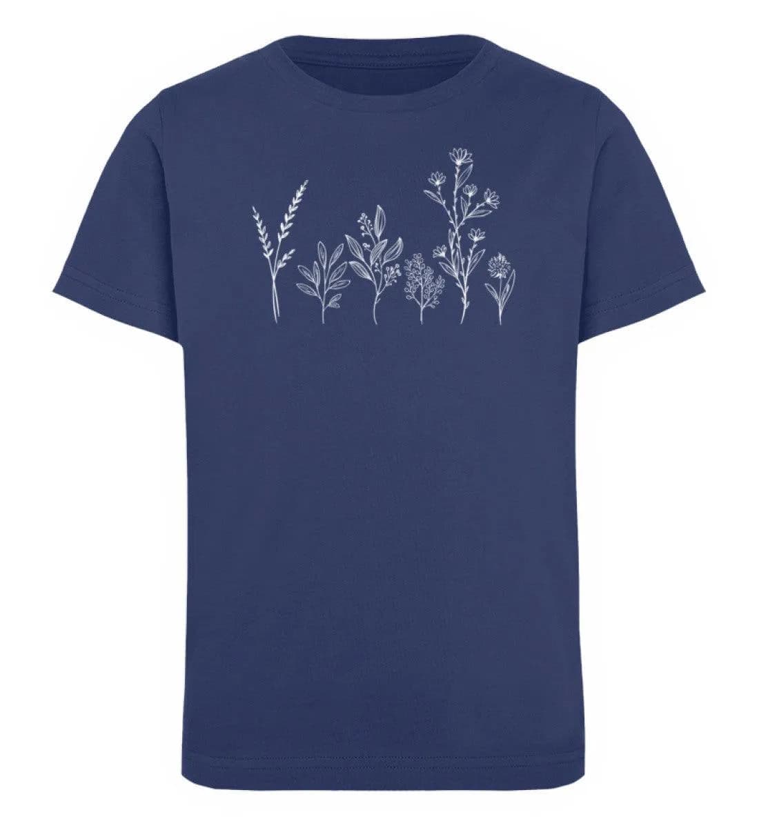 Blumen - Kinder Bio T-Shirt