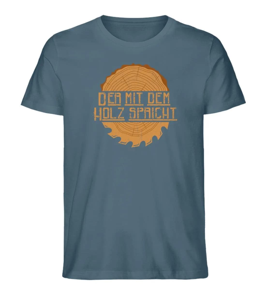 Der mit dem Holz spricht - Herren Premium Bio Shirt