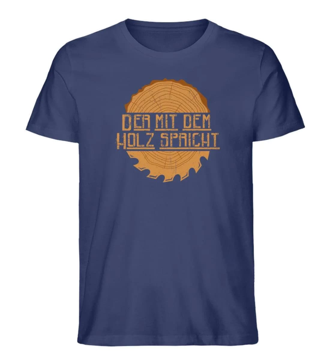 Der mit dem Holz spricht - Herren Premium Bio Shirt