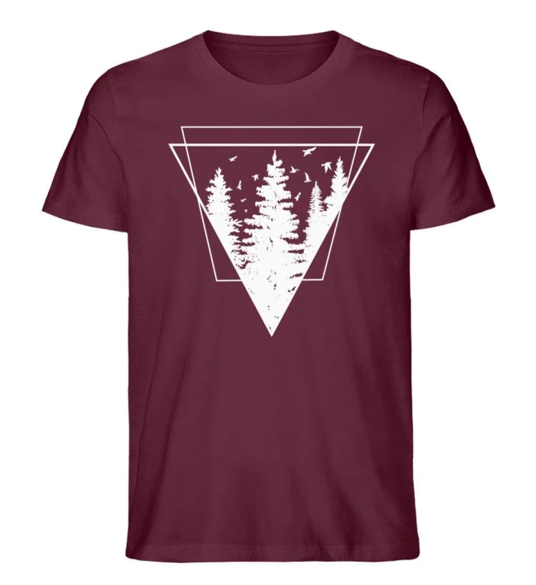 Wald im Dreieck - Herren Premium Bio Shirt
