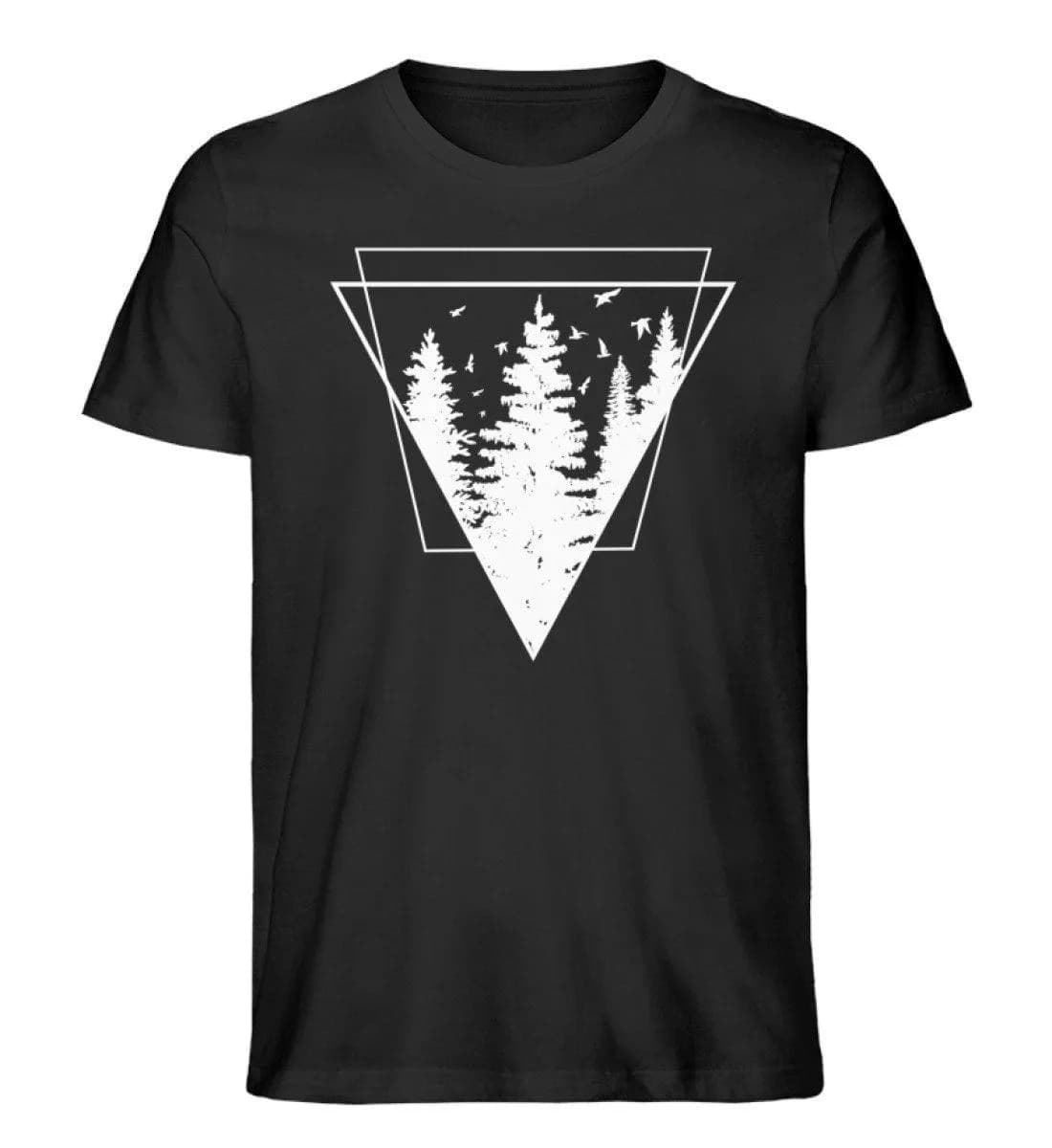 Wald im Dreieck - Herren Premium Bio Shirt