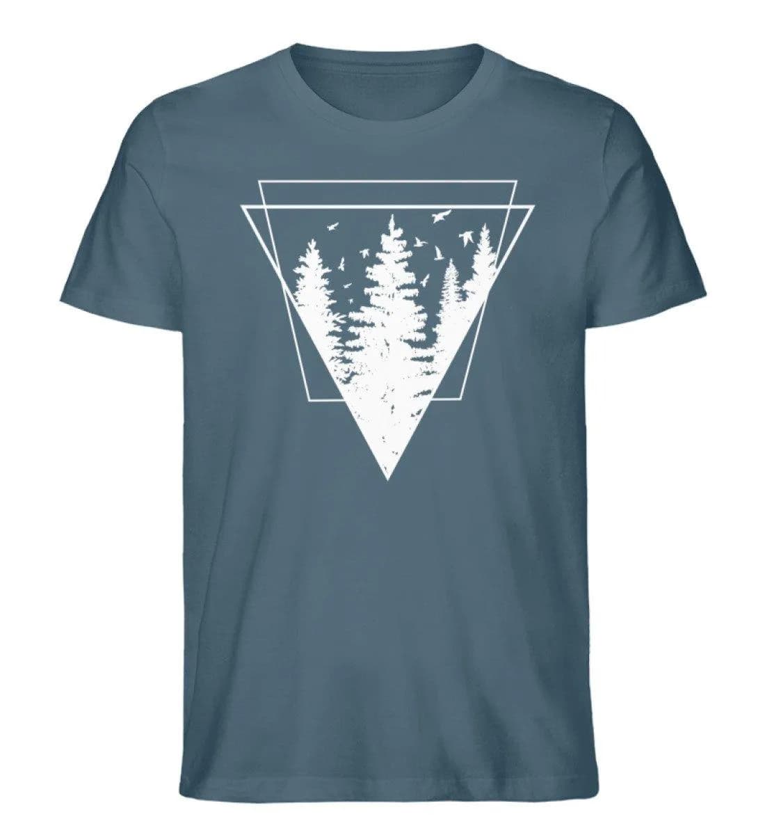 Wald im Dreieck - Herren Premium Bio Shirt