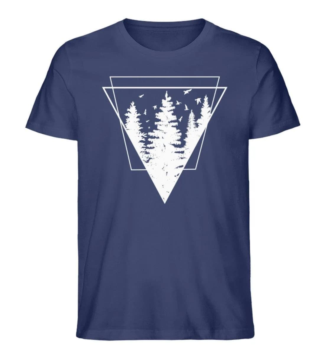 Wald im Dreieck - Herren Premium Bio Shirt