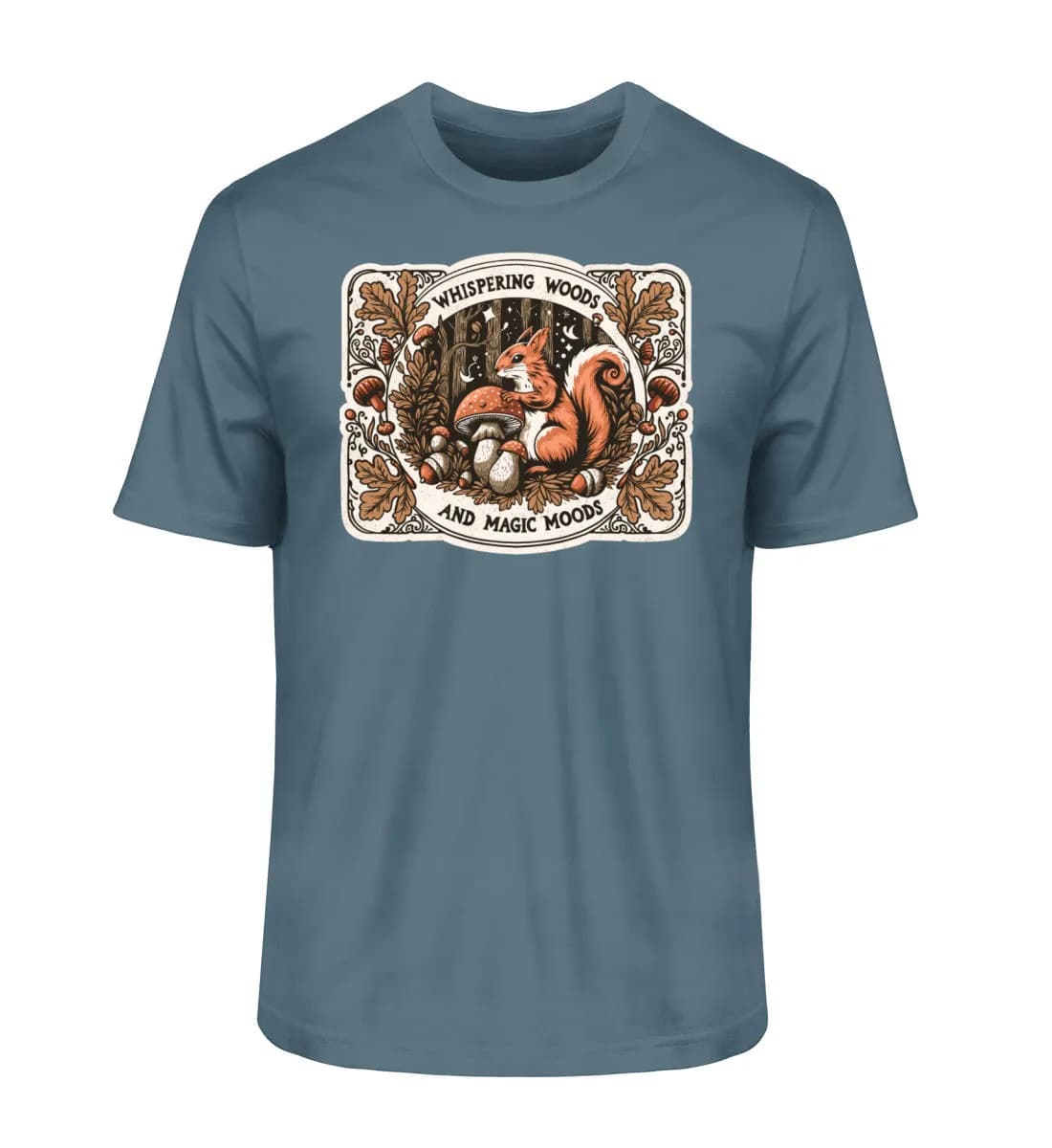 Whispering Woods Squirrel - Herren Premium Bio Shirt