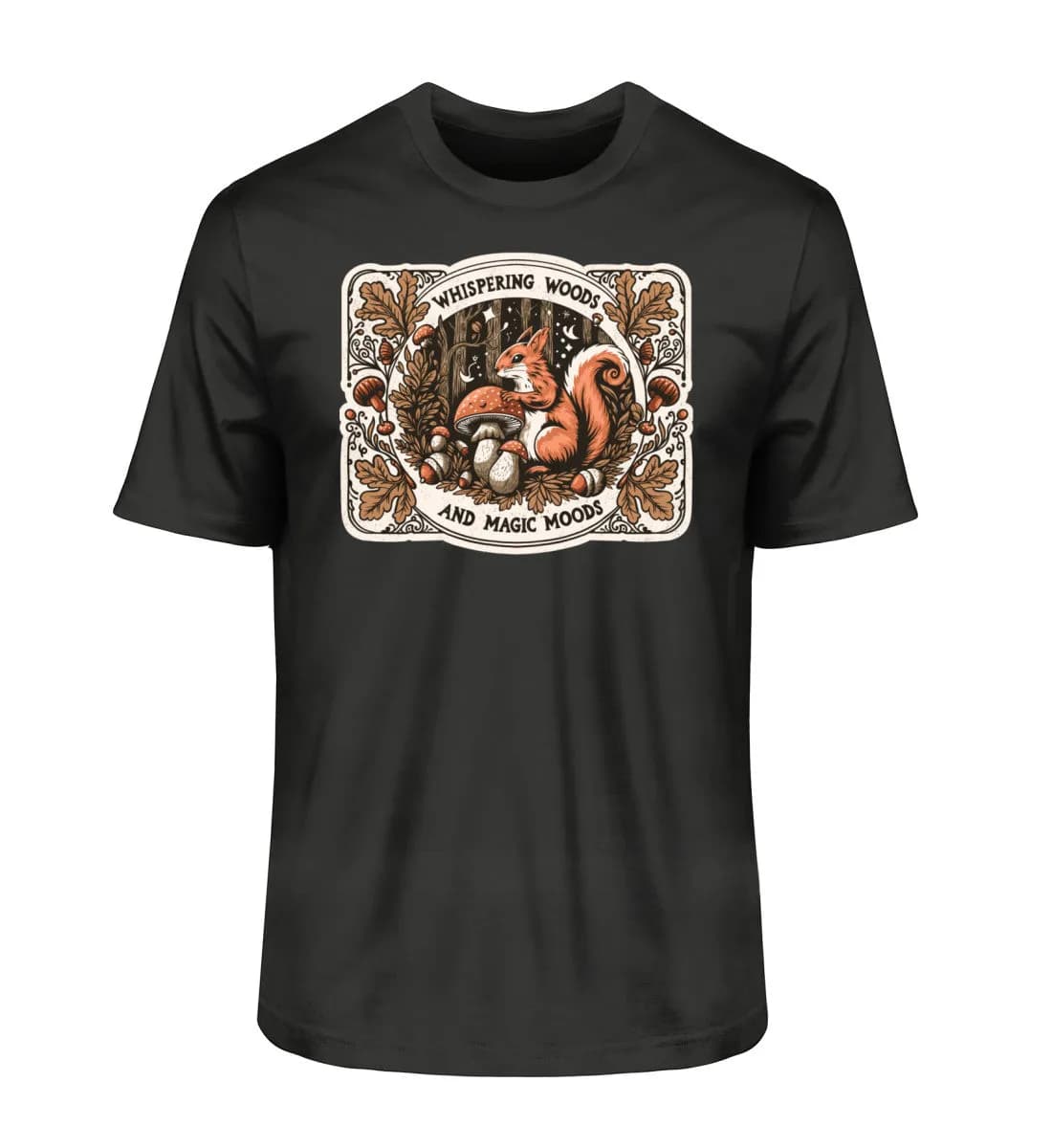 Whispering Woods Squirrel - Herren Premium Bio Shirt