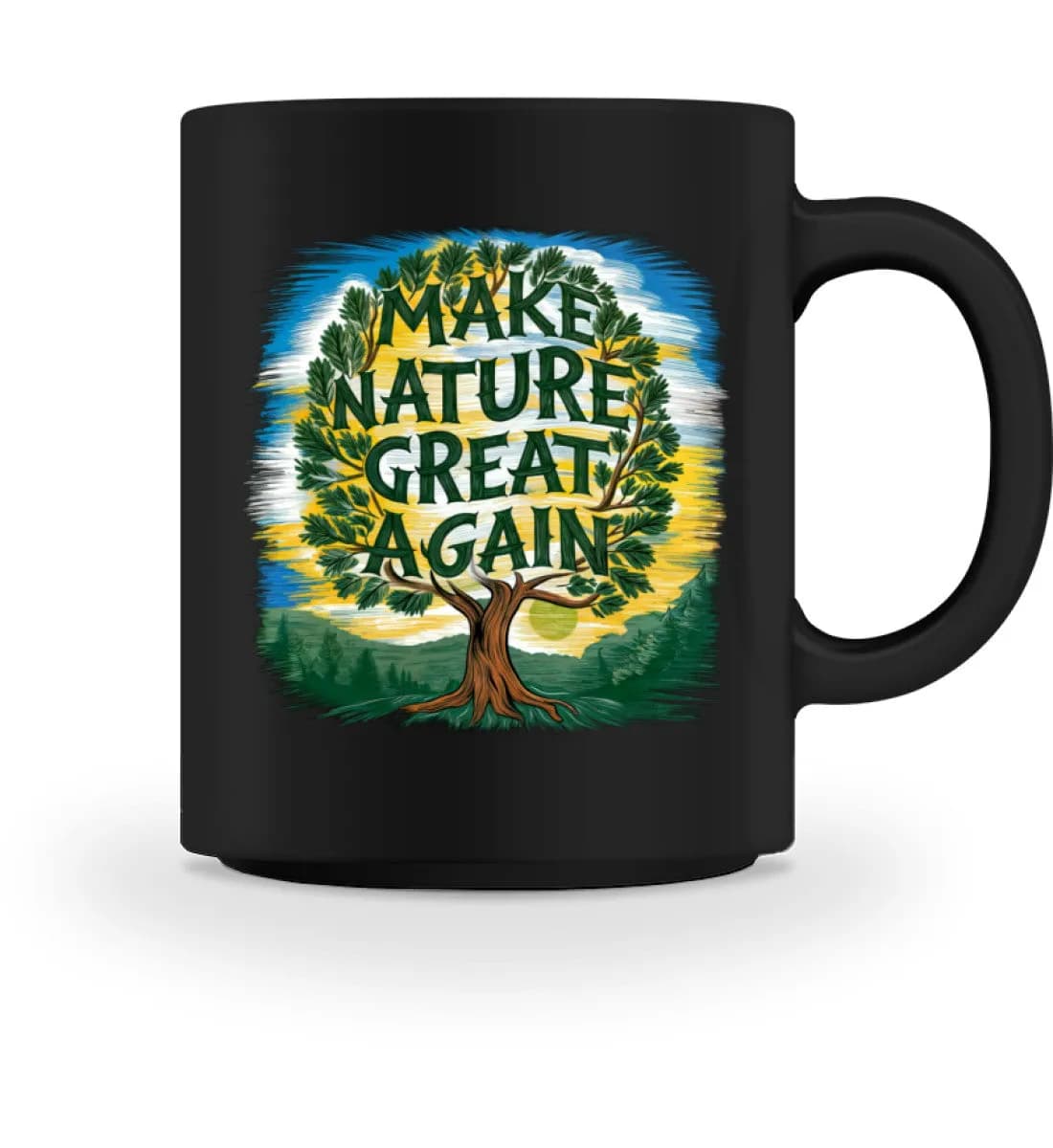 Make Nature great again Tree - Tasse