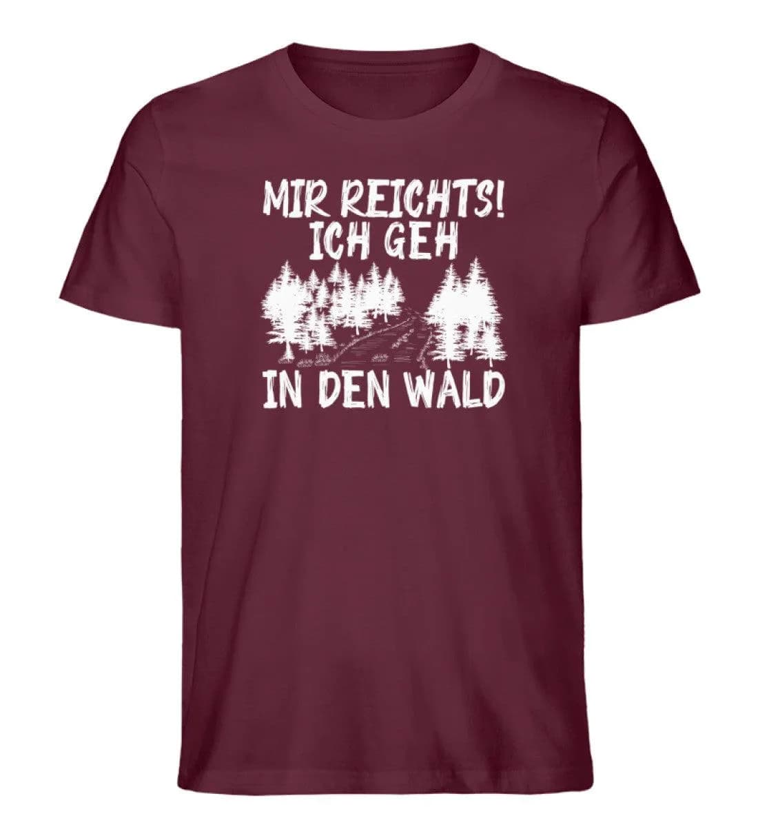 Mir reichts Wald 2 - Herren Premium Bio Shirt
