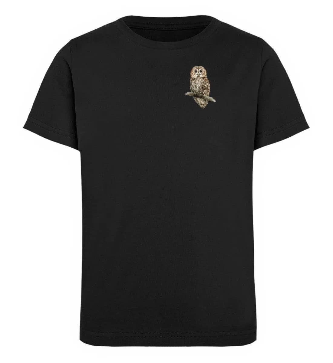 Owl Watercolor - Kinder Bio T-Shirt