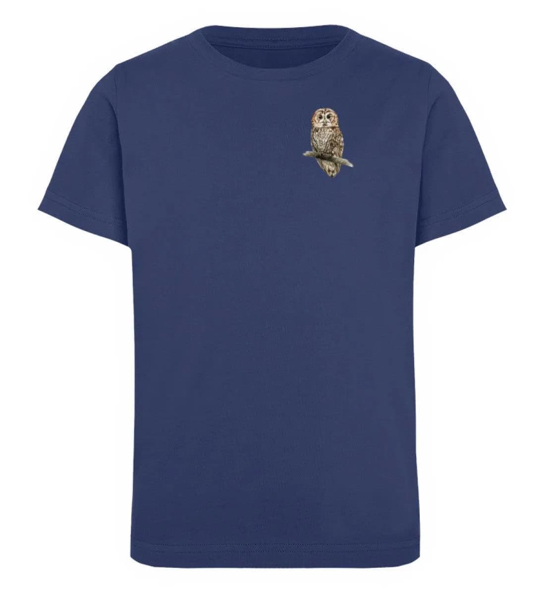 Owl Watercolor - Kinder Bio T-Shirt