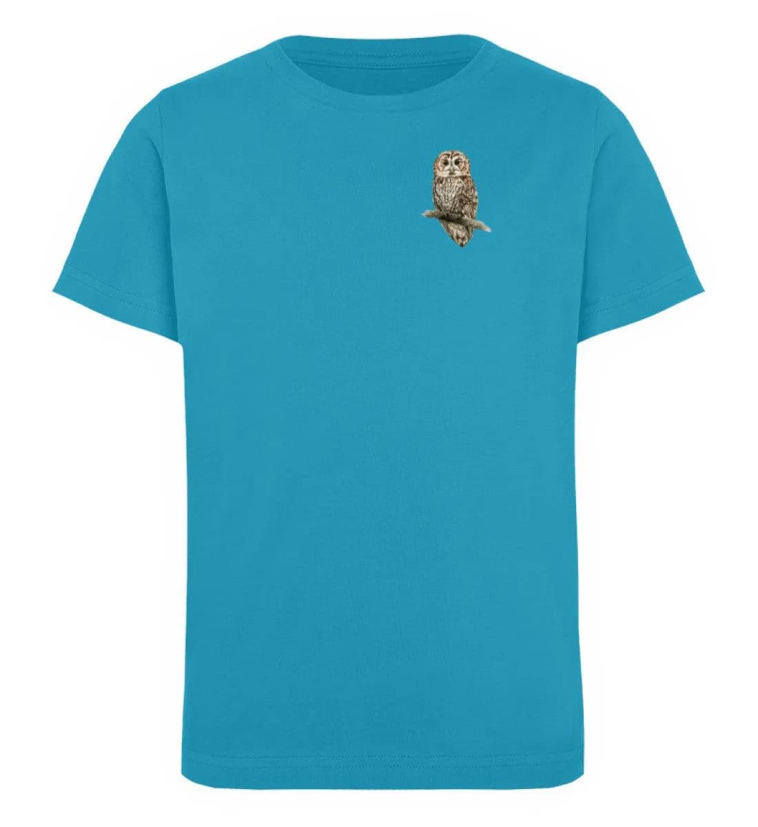 Owl Watercolor - Kinder Bio T-Shirt