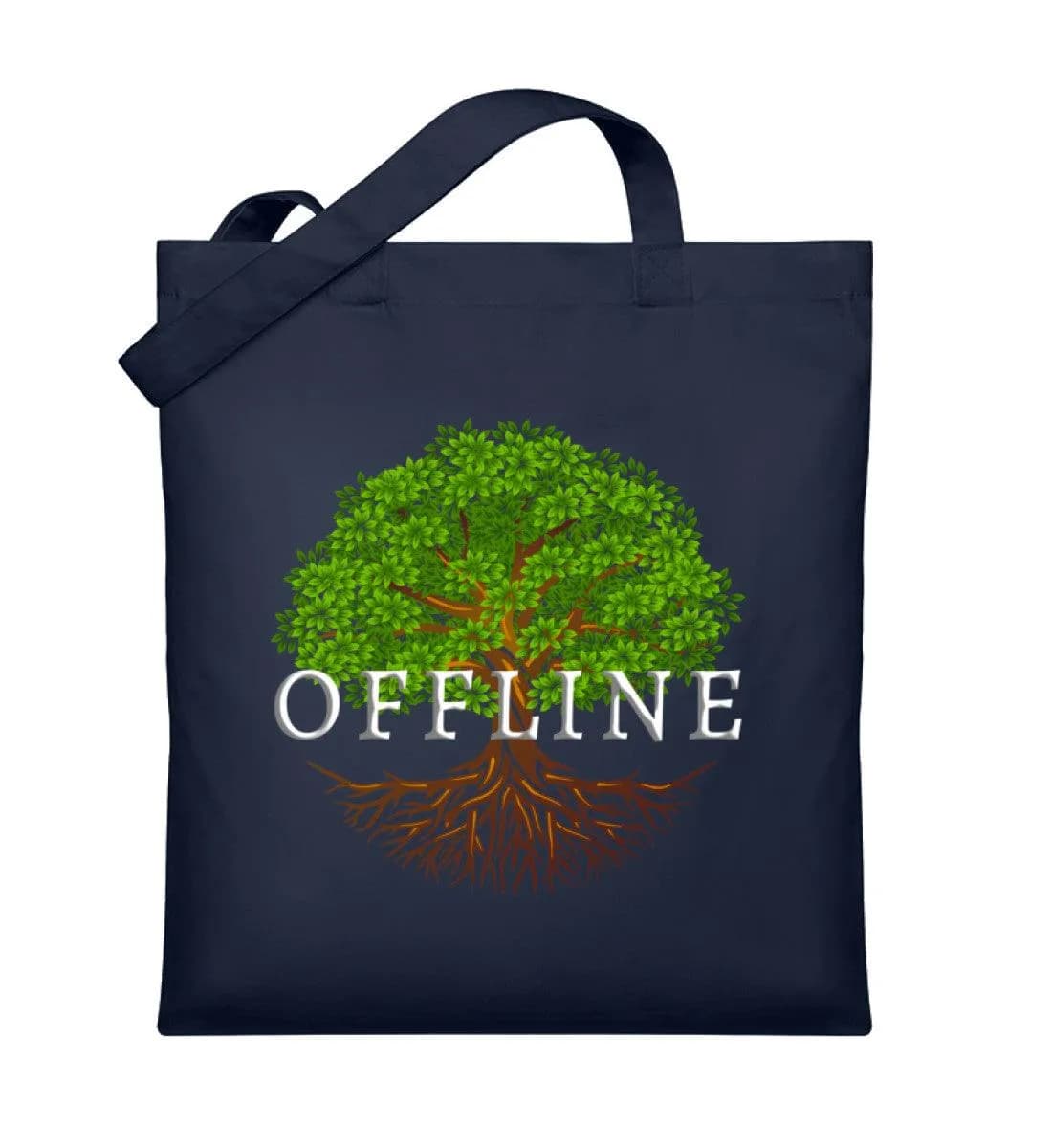 Offline Tree - Organic Jutebeutel