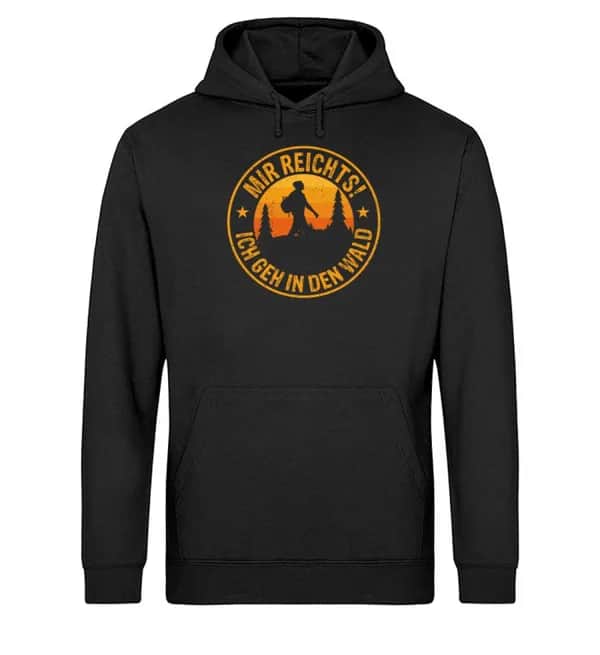 Mir reichts Wald - Unisex Basic Bio Hoodie