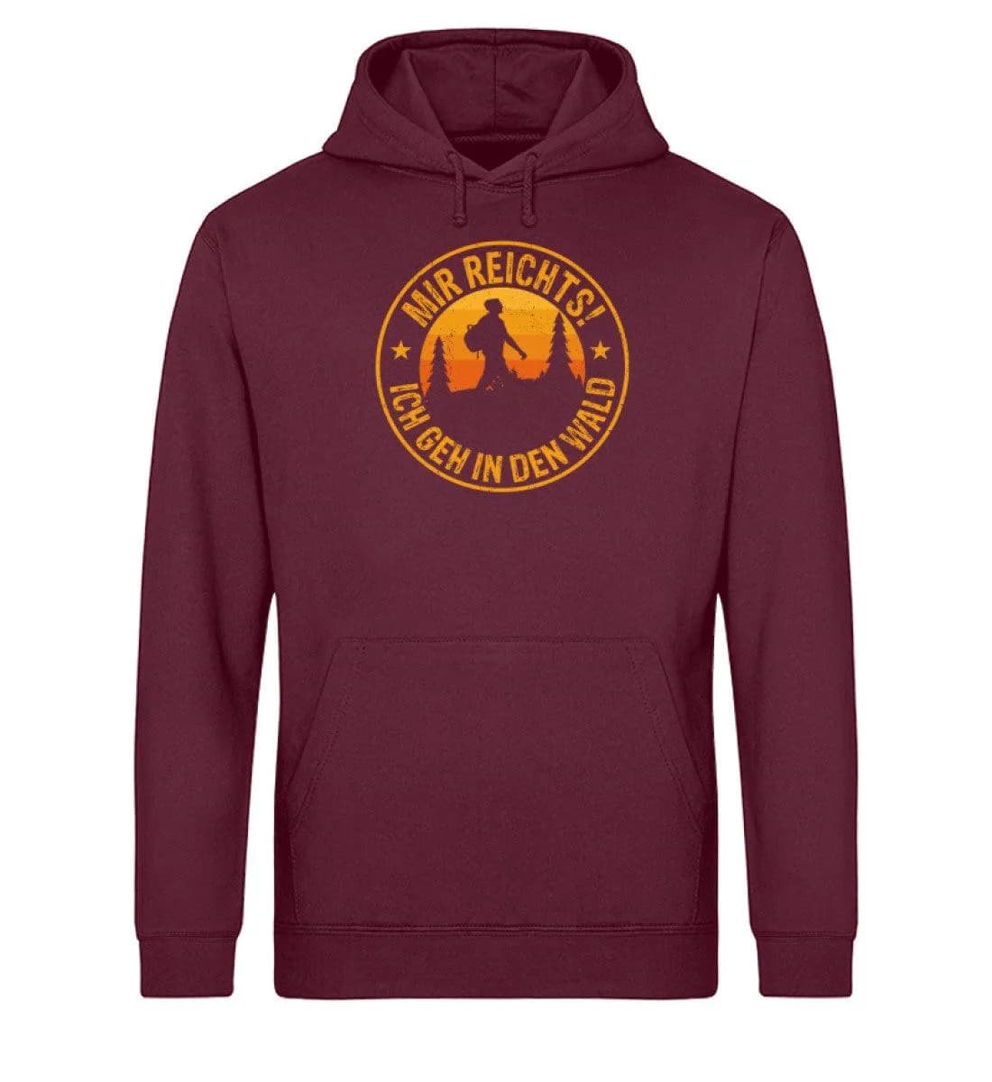 Mir reichts Wald - Unisex Basic Bio Hoodie