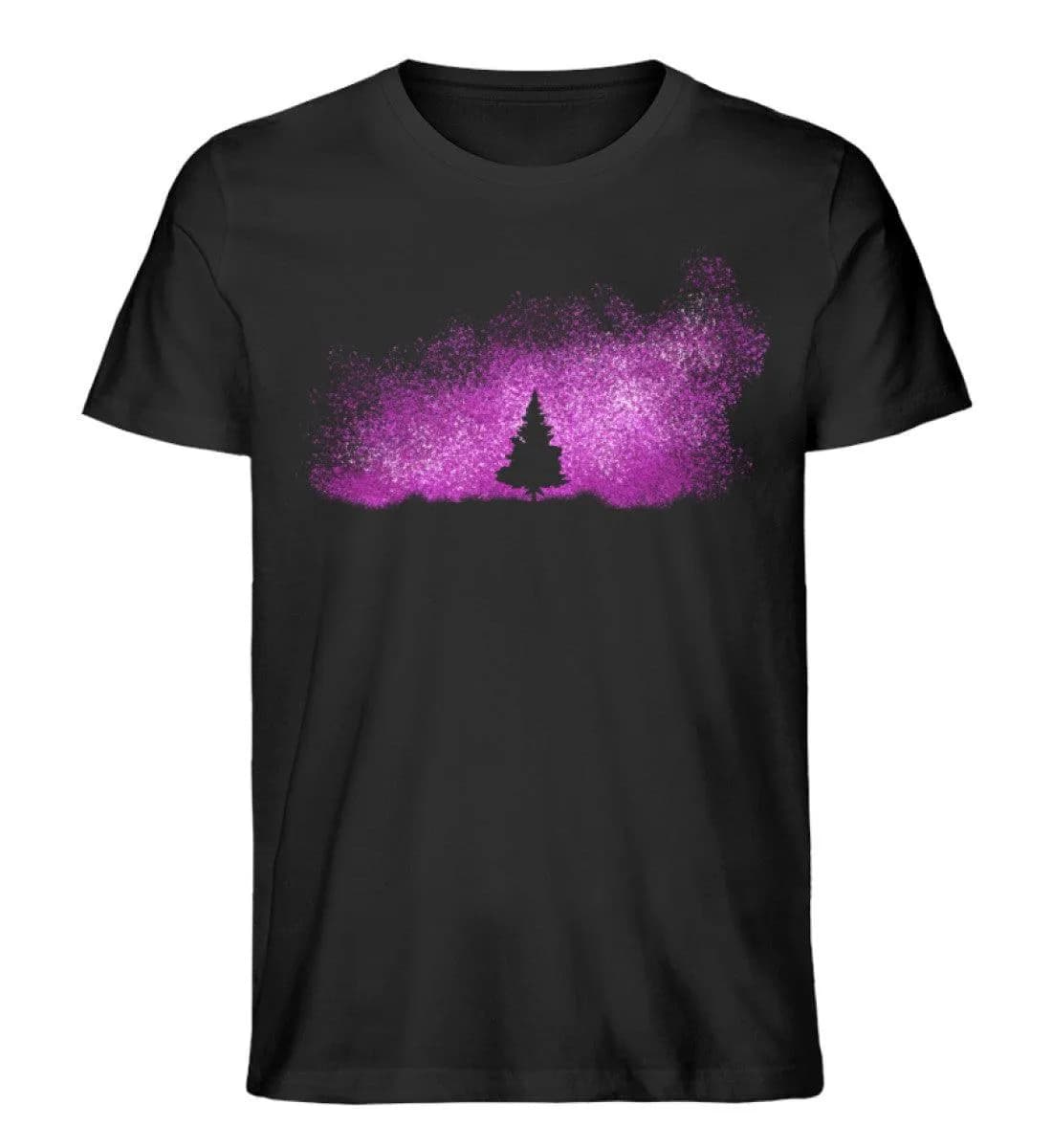 Baum im Sternenhimmel - Herren Premium Bio Shirt
