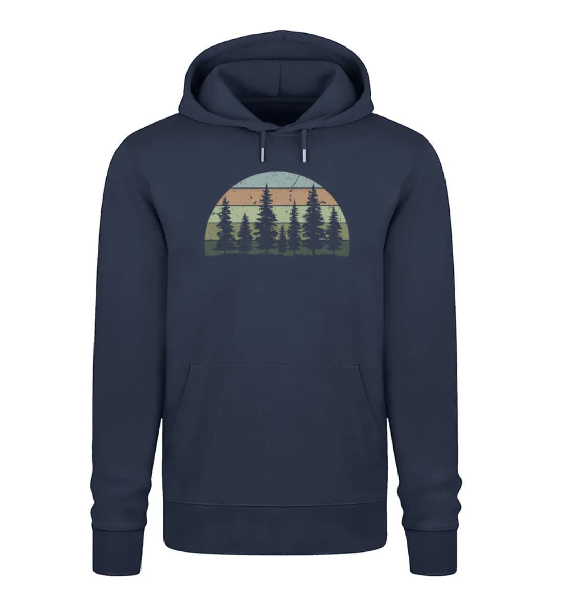 Wald Retro - Unisex Premium Bio Hoodie