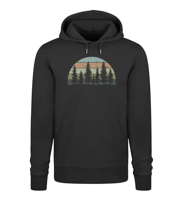 Wald Retro - Unisex Premium Bio Hoodie