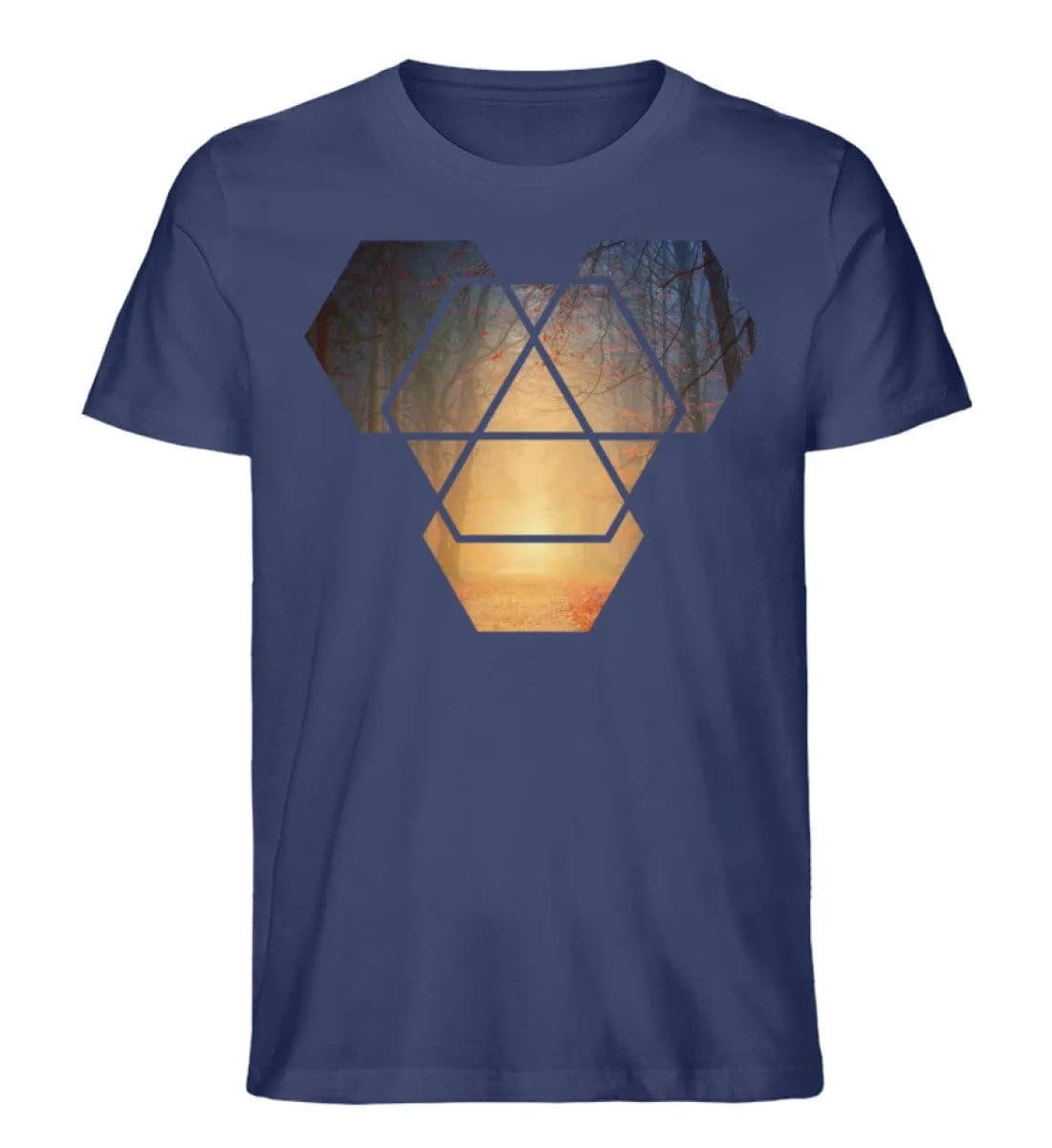 Hexagone Shine - Herren Premium Bio Shirt