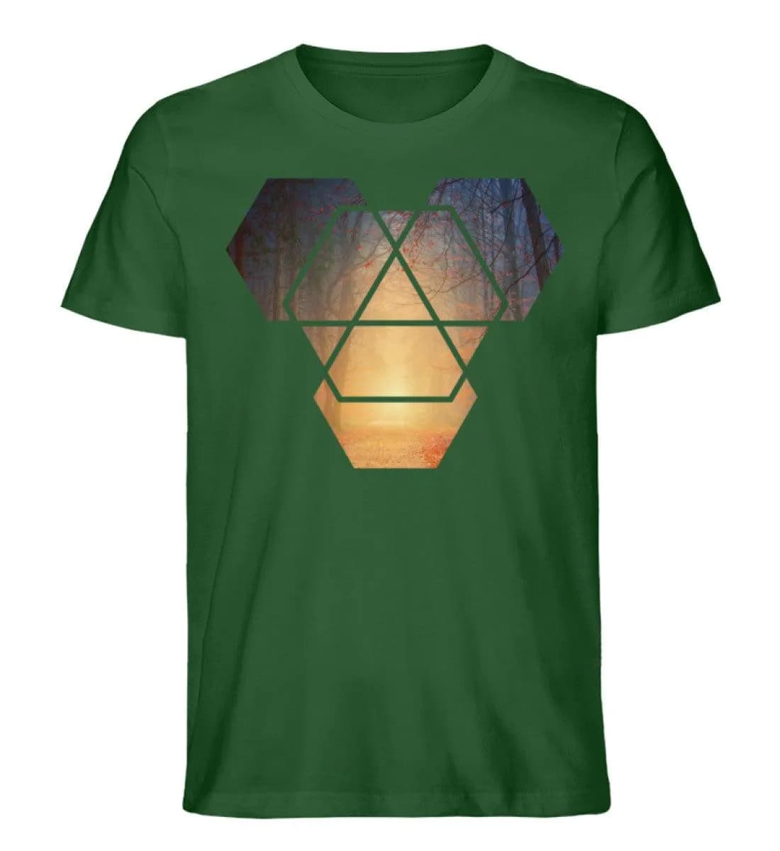 Hexagone Shine - Herren Premium Bio Shirt