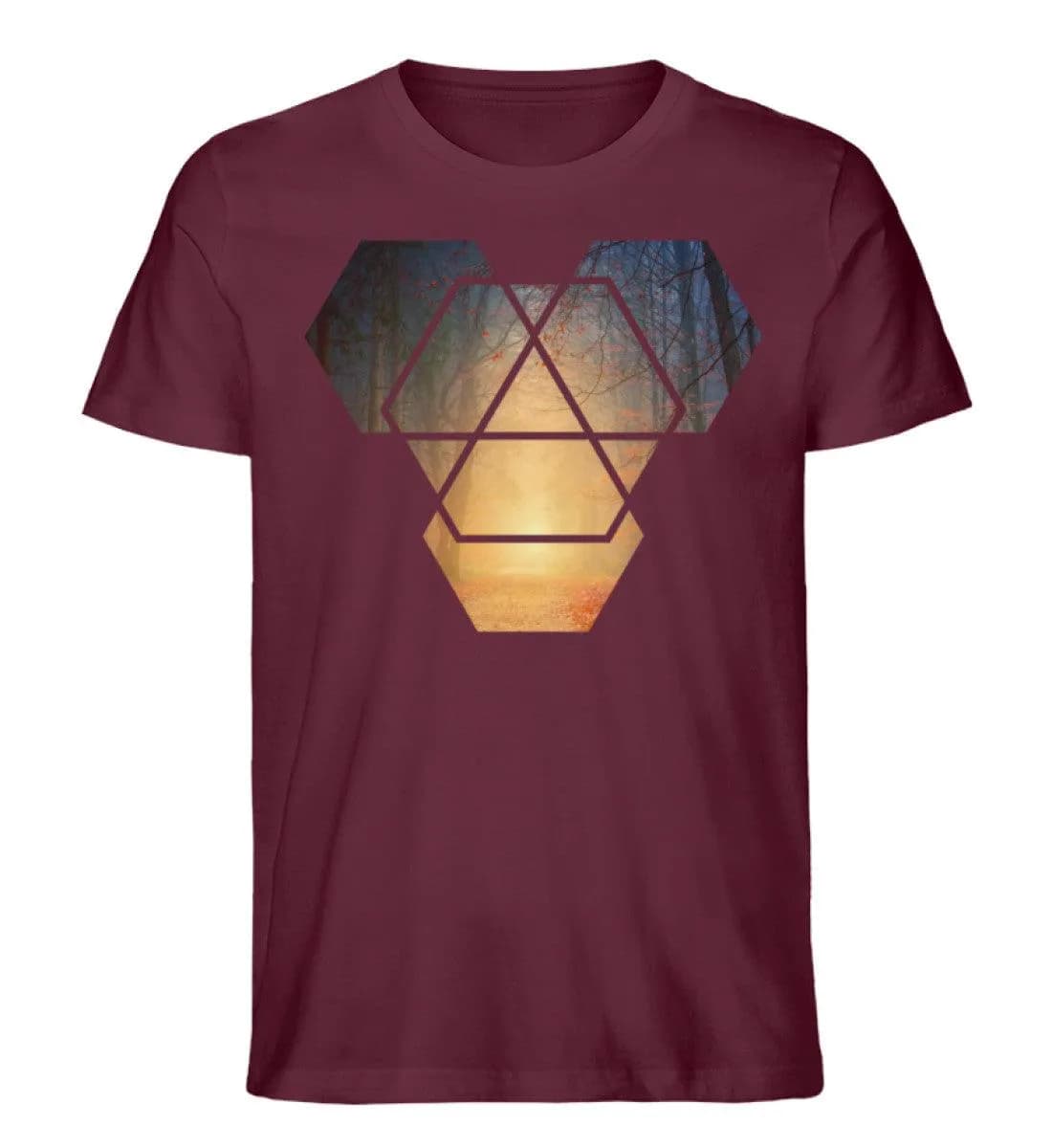 Hexagone Shine - Herren Premium Bio Shirt