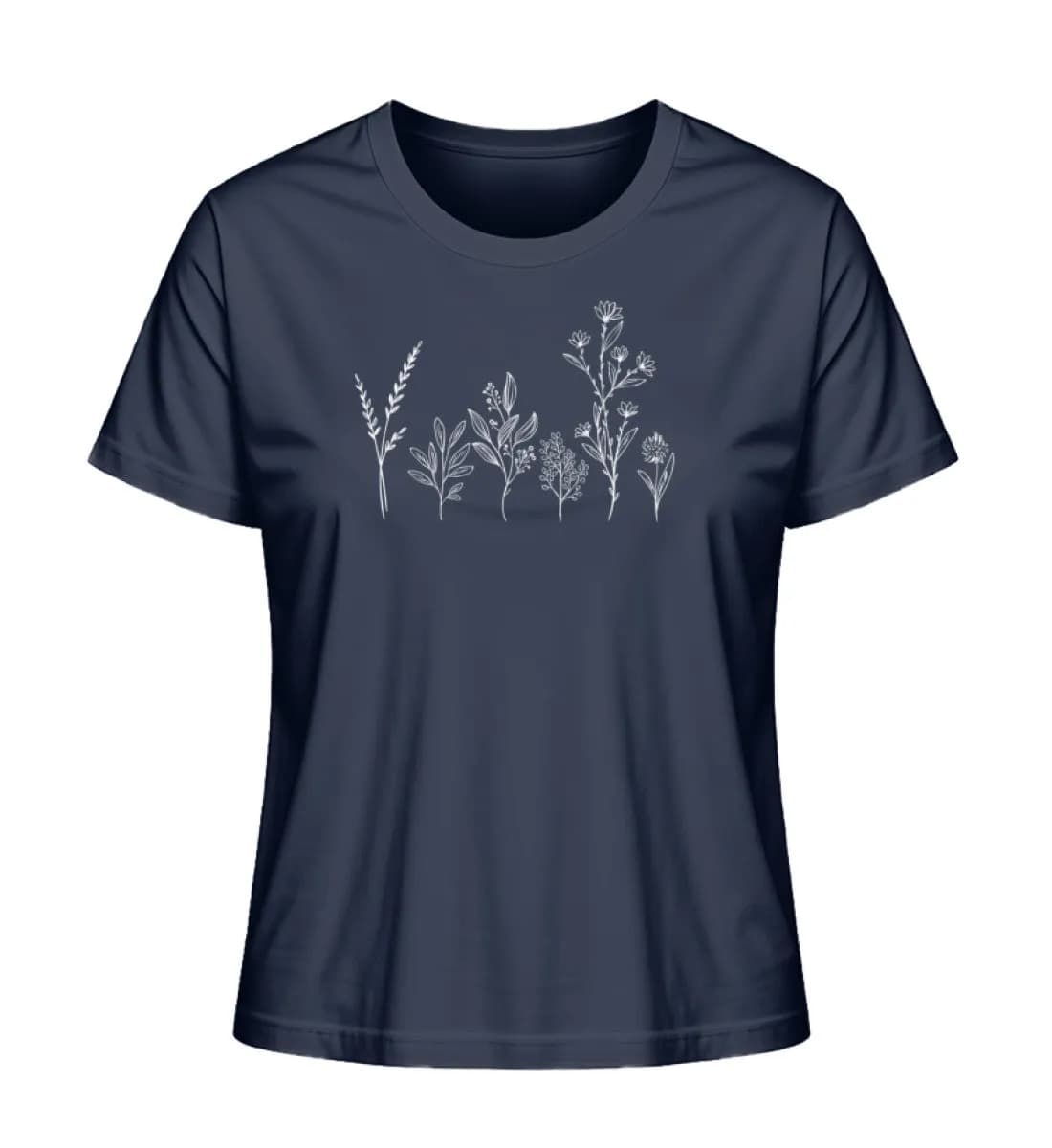Blumen - Damen Premium Bio Shirt