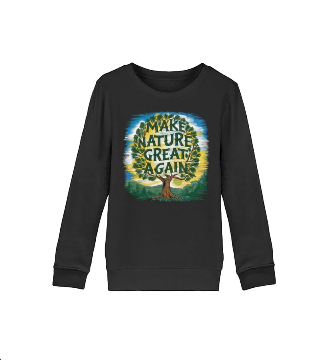 Make Nature great again Tree - Kinder Bio Sweatshirt
