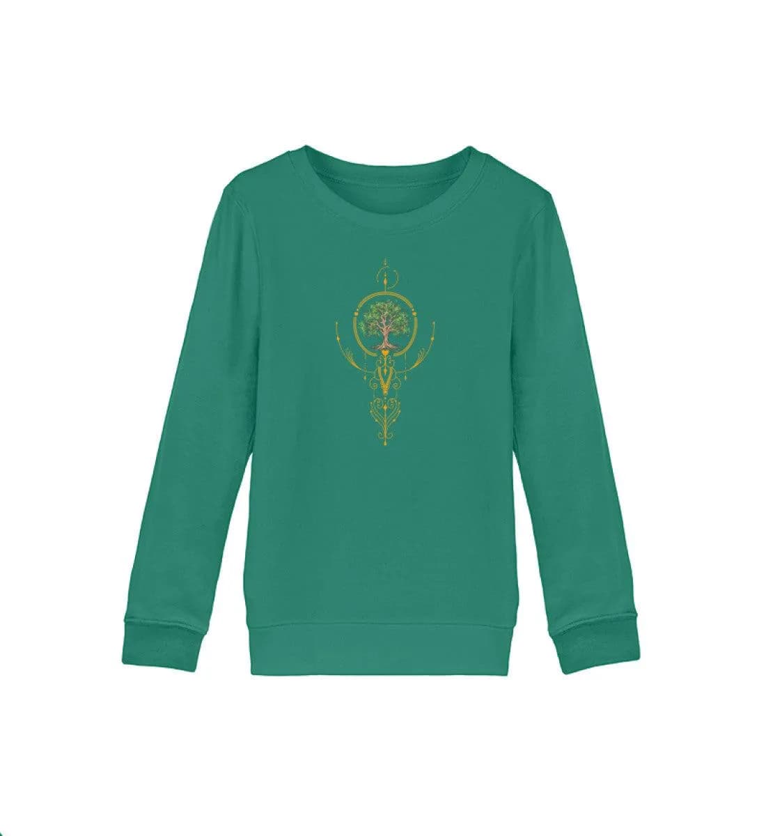 Baum mit Ornamenten - Kinder Bio Sweatshirt