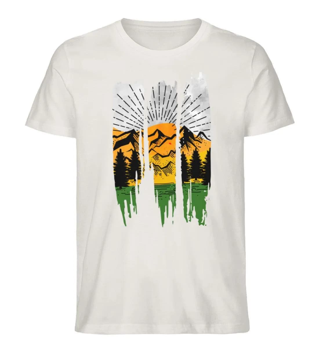 Lovely Nature Brush - Herren Premium Bio Shirt