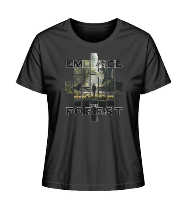 Embrace the forest - Damen Premium Bio Shirt