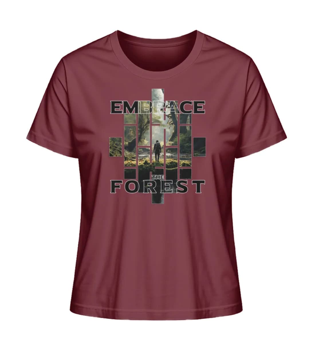 Embrace the forest - Damen Premium Bio Shirt