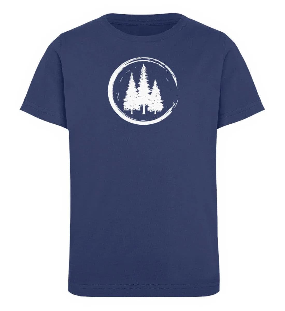 Drei Bäume im Kreis - Kinder Bio T-Shirt
