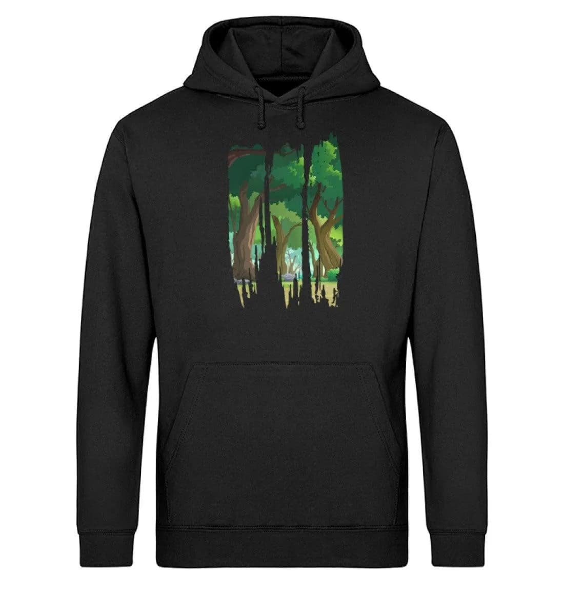 Lovely Nature Brush 2 - Unisex Basic Bio Hoodie