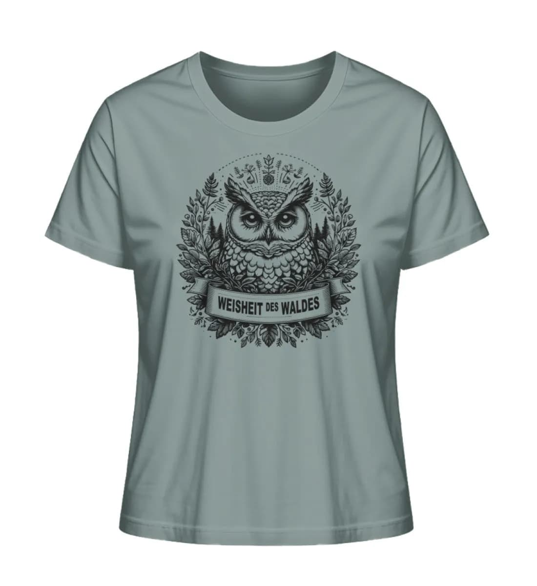 Weisheit des Waldes - Damen Premium Bio Shirt