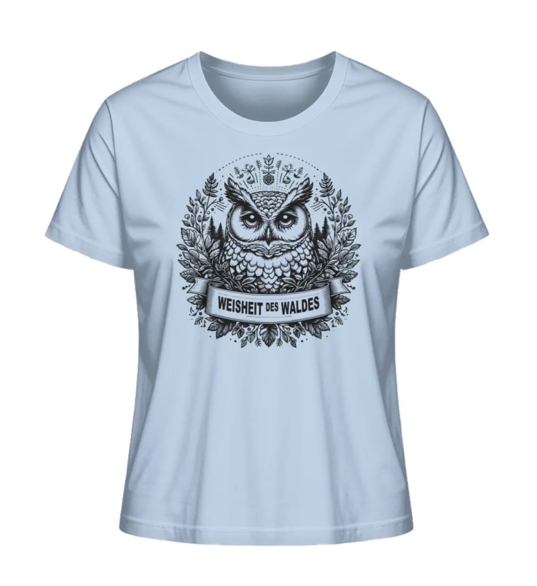 Weisheit des Waldes - Damen Premium Bio Shirt