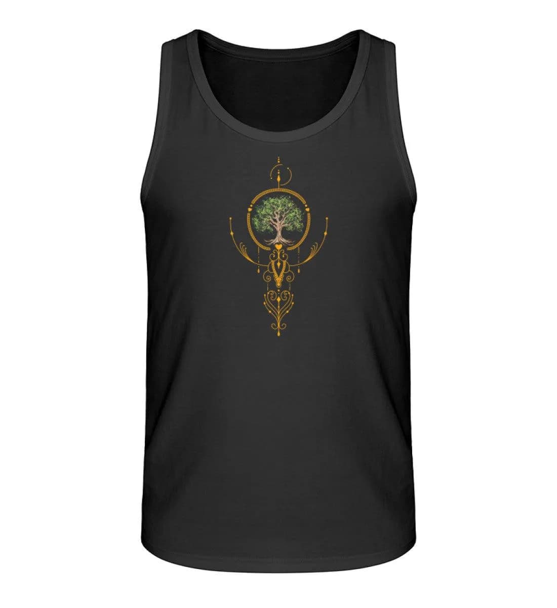 Baum mit Ornamenten - Herren Premium Bio Tanktop