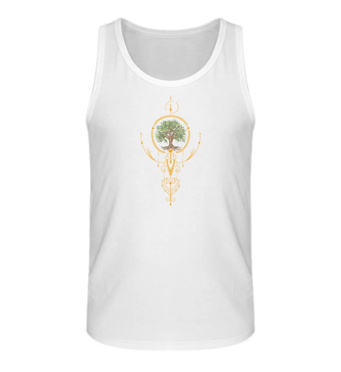 Baum mit Ornamenten - Herren Premium Bio Tanktop