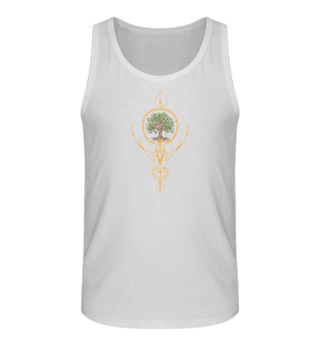 Baum mit Ornamenten - Herren Premium Bio Tanktop