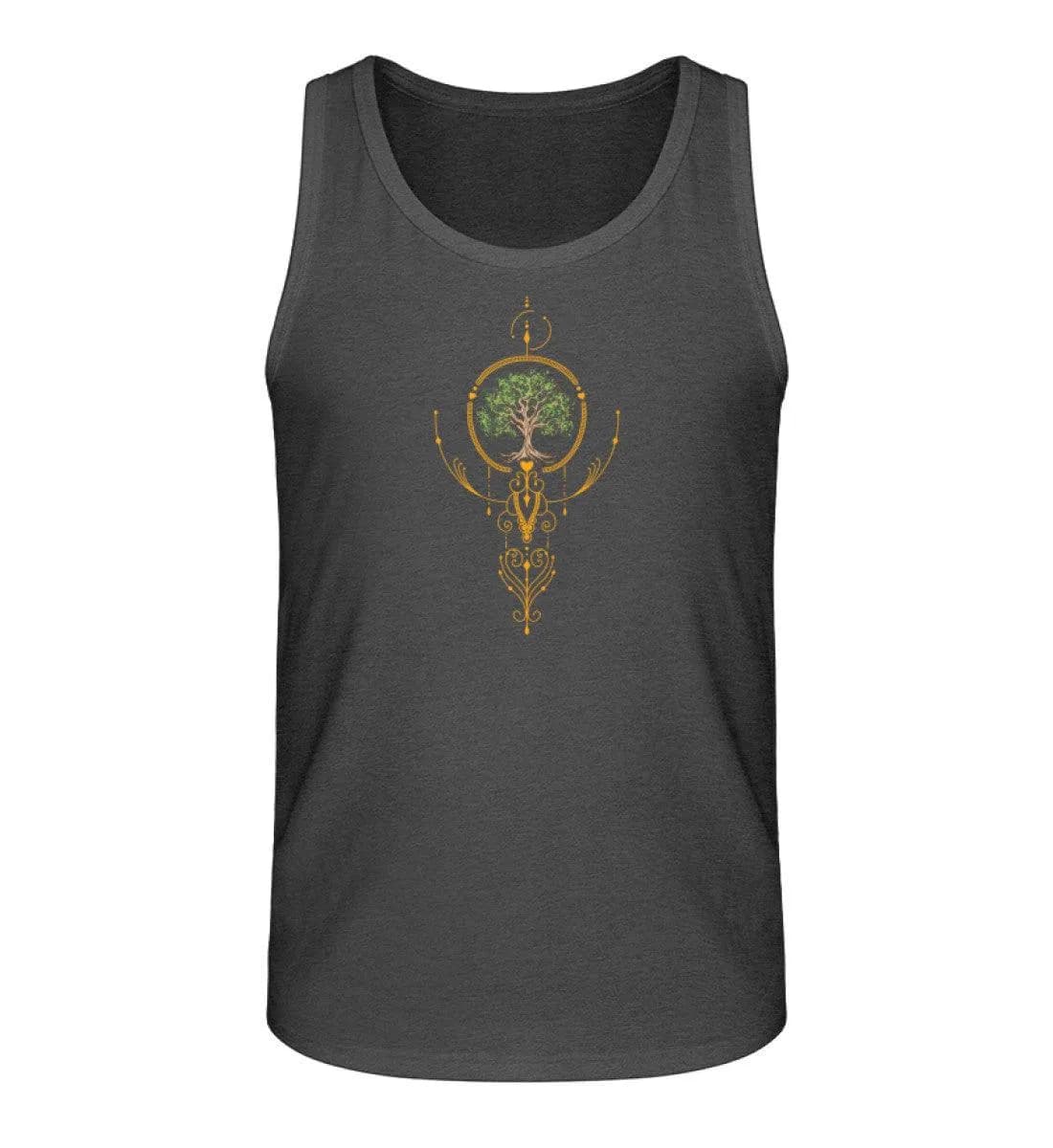 Baum mit Ornamenten - Herren Premium Bio Tanktop