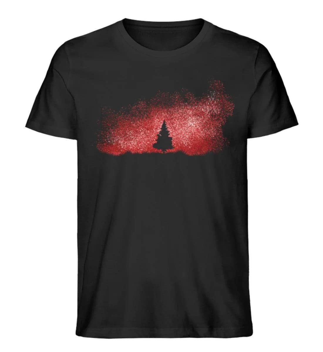 Baum im Sternenhimmel - Herren Premium Bio Shirt