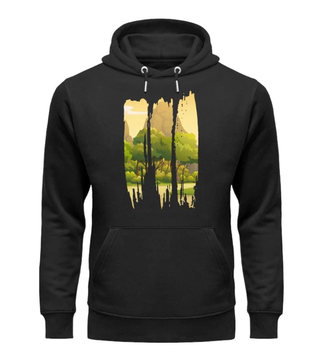 Lovely Nature Brush 2 - Unisex Premium Bio Hoodie