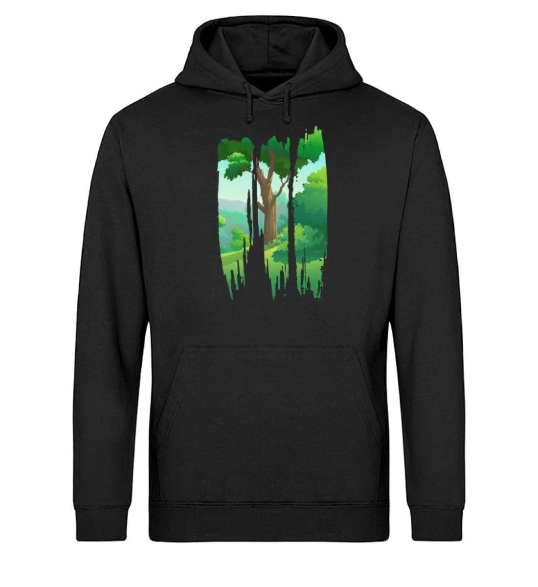 Lovely Nature Brush 2 - Unisex Basic Bio Hoodie