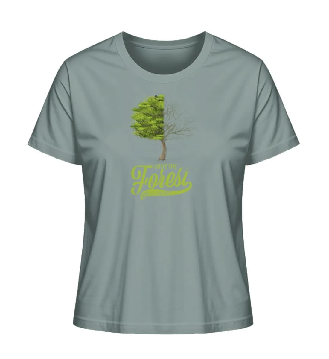 Save the forest - Damen Premium Bio Shirt