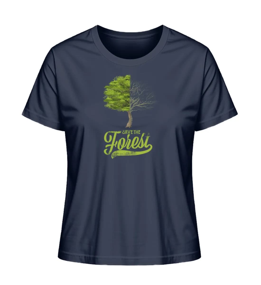 Save the forest - Damen Premium Bio Shirt