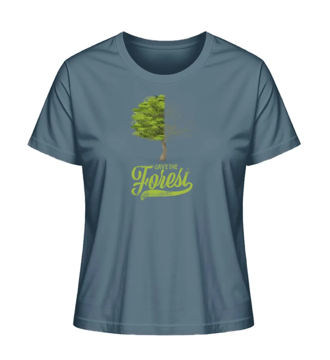Save the forest - Damen Premium Bio Shirt