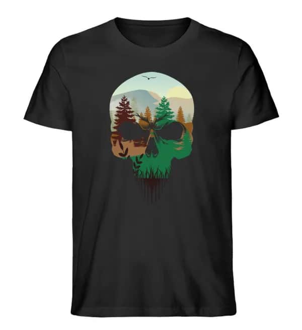 Wald Totenkopf - Herren Premium Bio Shirt